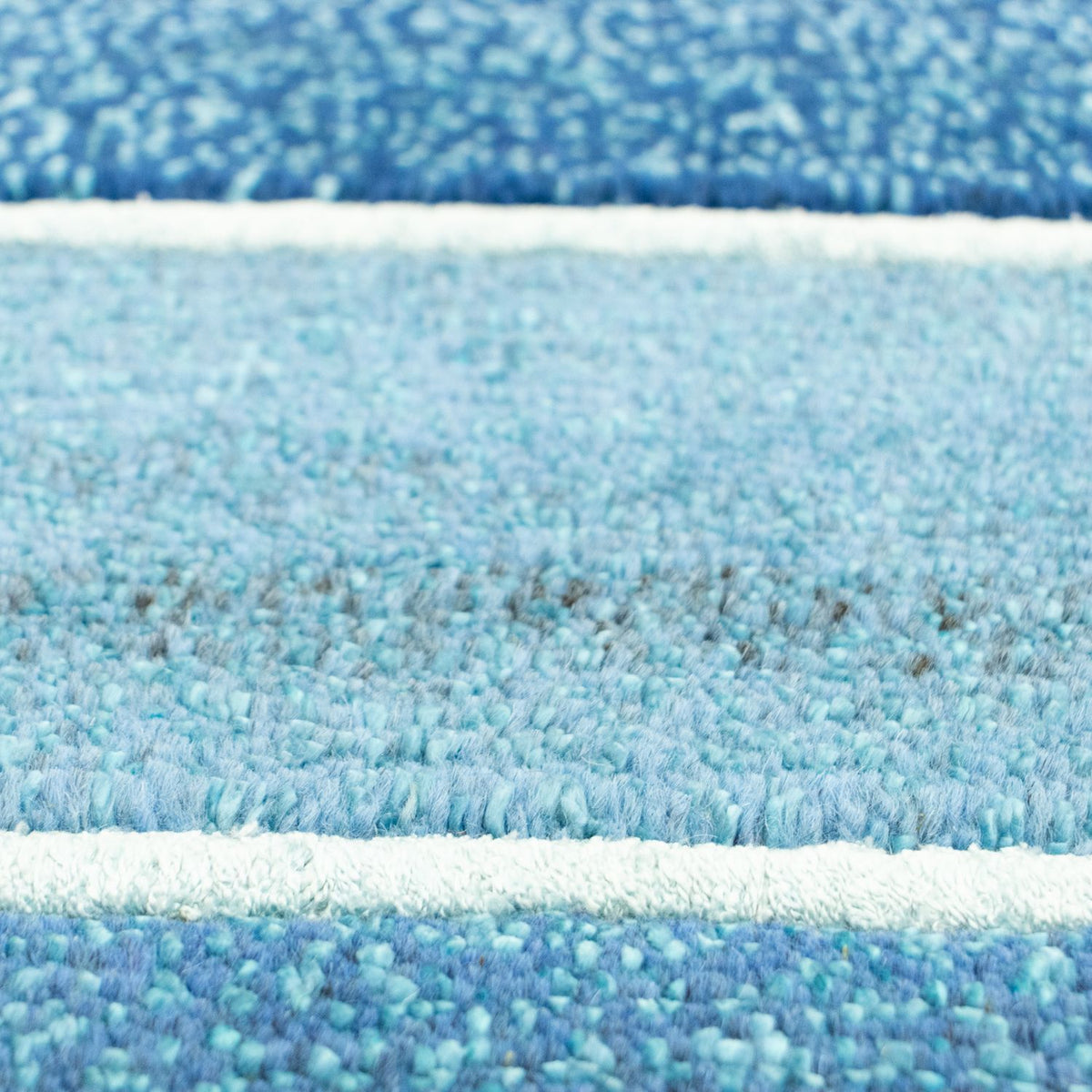 Dywan z Nepalu - 181 x 123 cm - niebieski