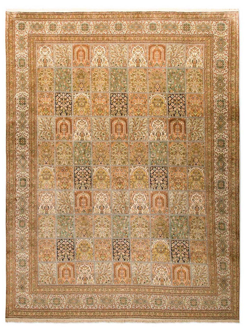 Jedwabny dywan - Kashmir Silk - 328 x 240 cm - wielokolorowy