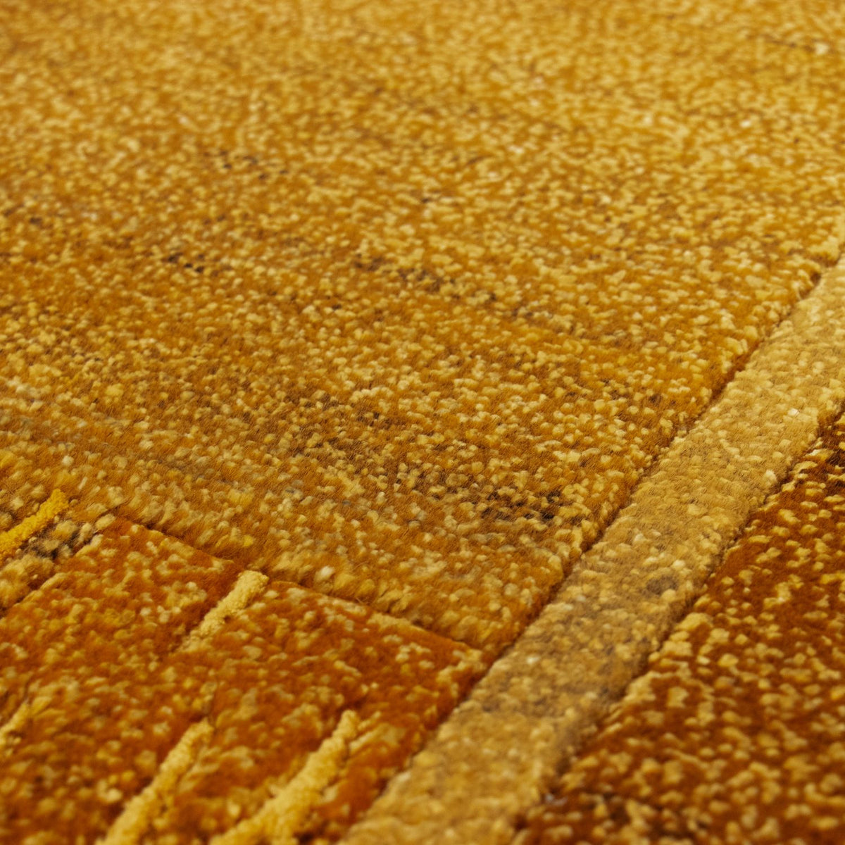 Dywan z Nepalu - 140 x 72 cm - pomarańczowy