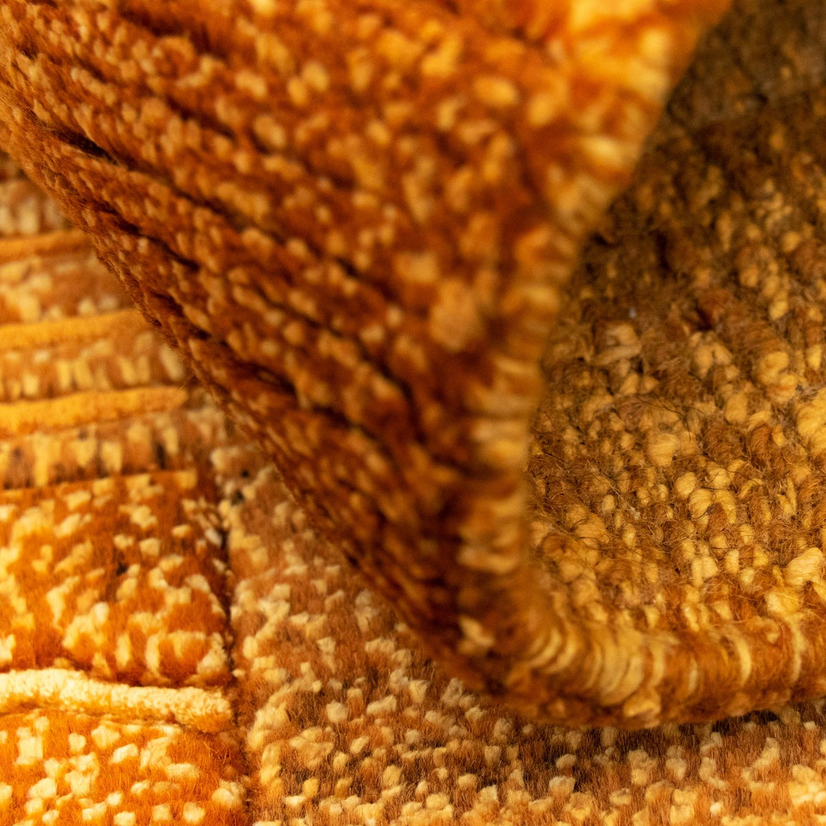 Dywan z Nepalu - 140 x 72 cm - pomarańczowy