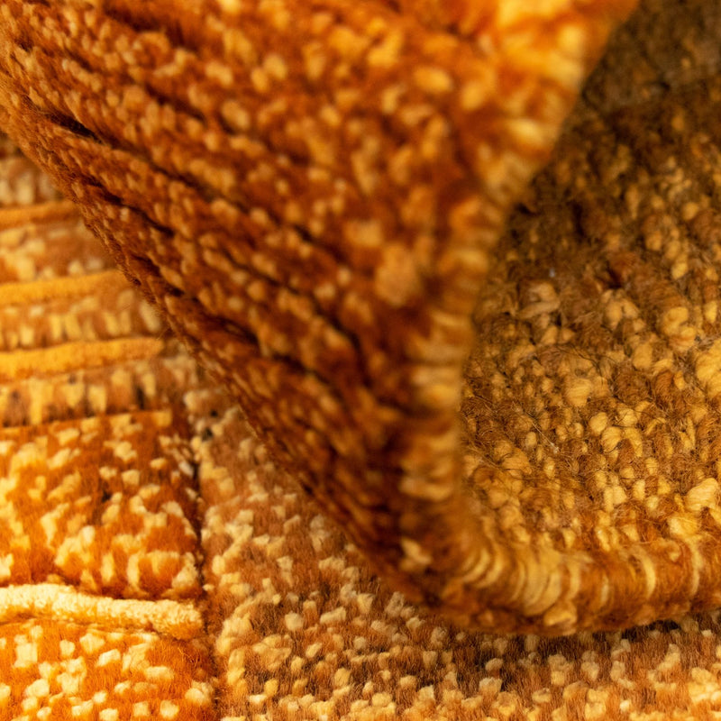 Dywan z Nepalu - 140 x 72 cm - pomarańczowy