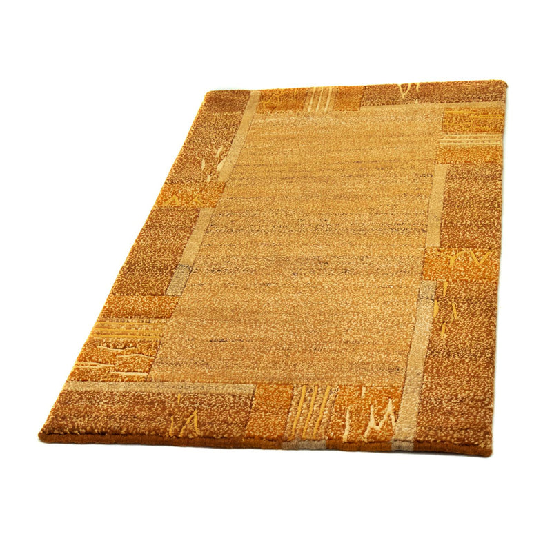 Dywan z Nepalu - 140 x 72 cm - pomarańczowy