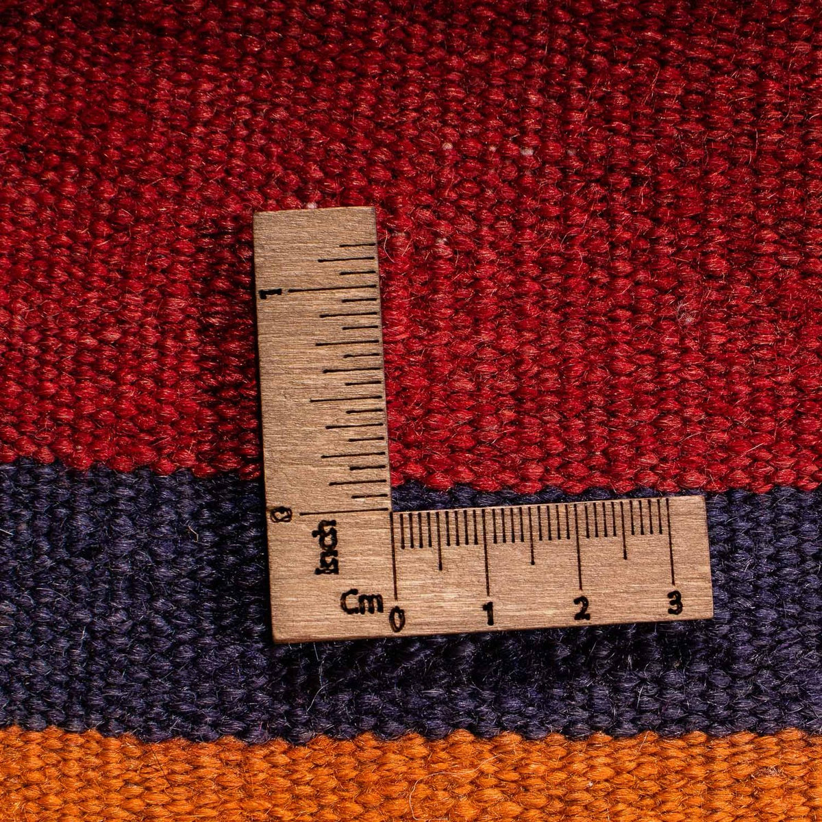 Biegacz Dywan Kelim - Stary - 295 x 120 cm - wielokolorowy