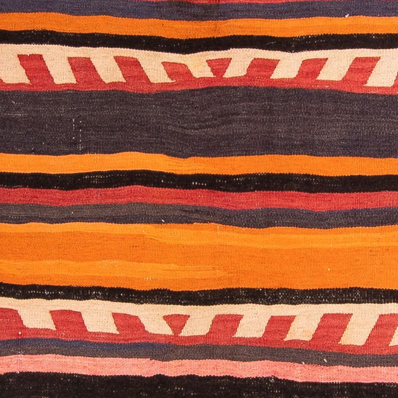 Biegacz Dywan Kelim - Stary - 295 x 120 cm - wielokolorowy