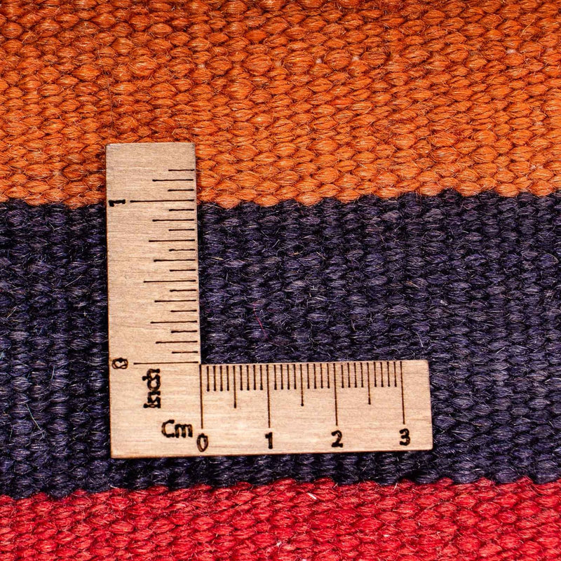 Dywan Kelim - Stary - 165 x 150 cm - wielokolorowy