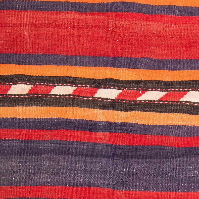 Dywan Kelim - Stary - 165 x 150 cm - wielokolorowy