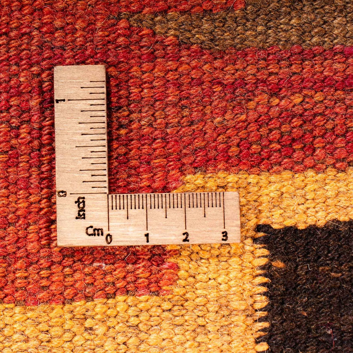 Biegacz Dywan Kelim - Stary - 320 x 140 cm - wielokolorowy