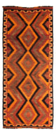 Stary kilim Dywan 320x140cm