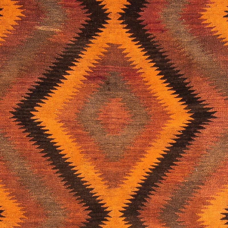 Biegacz Dywan Kelim - Stary - 320 x 140 cm - wielokolorowy