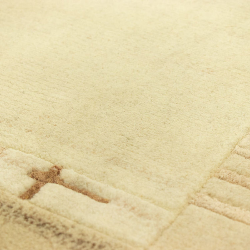 Dywan z Nepalu - 157 x 91 cm - brązowy