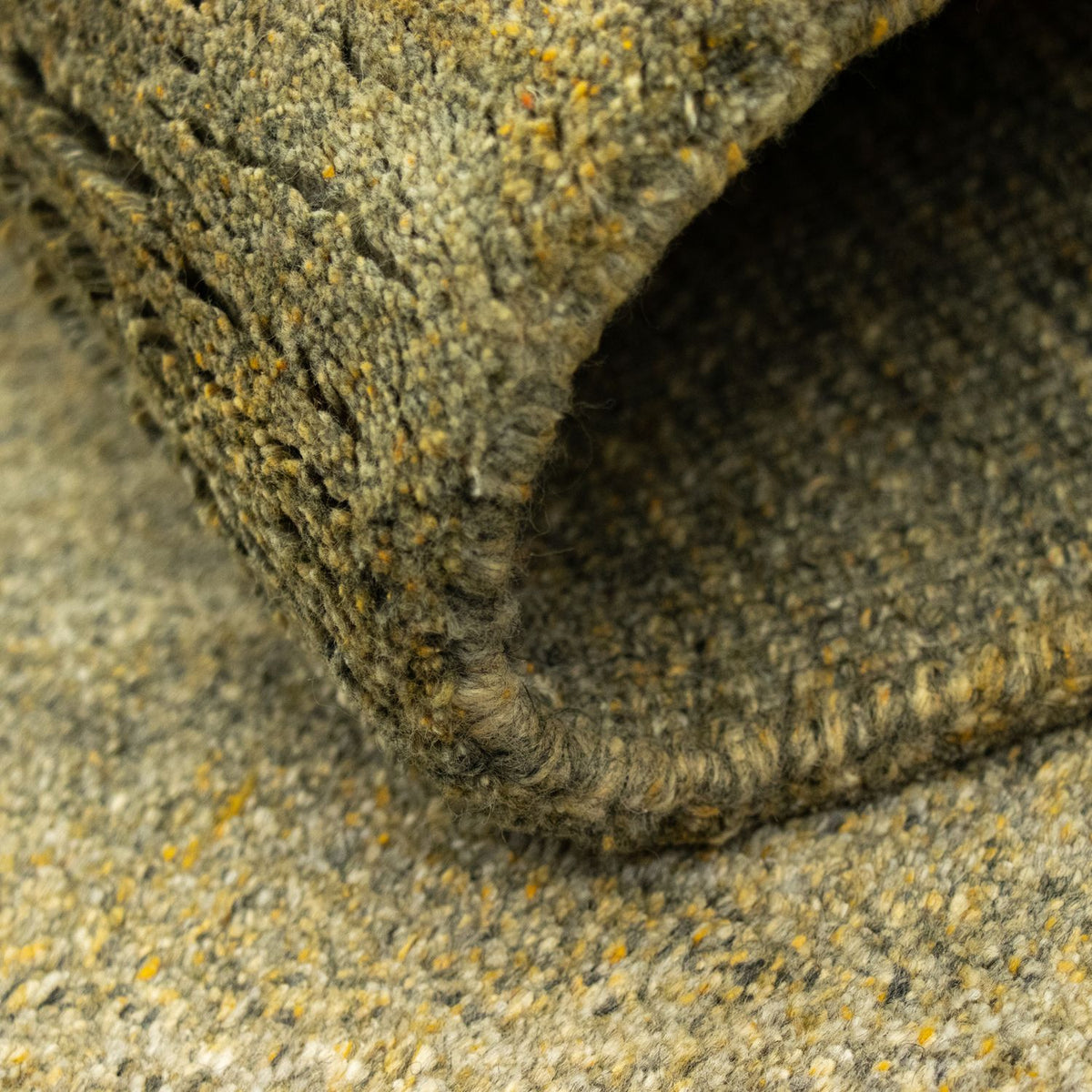 Dywan z Nepalu - 145 x 72 cm - zielona