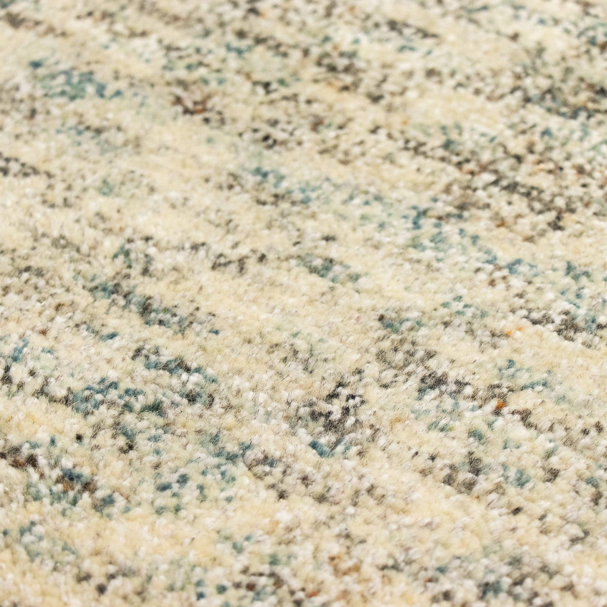 Dywan z Nepalu - 141 x 73 cm - szary