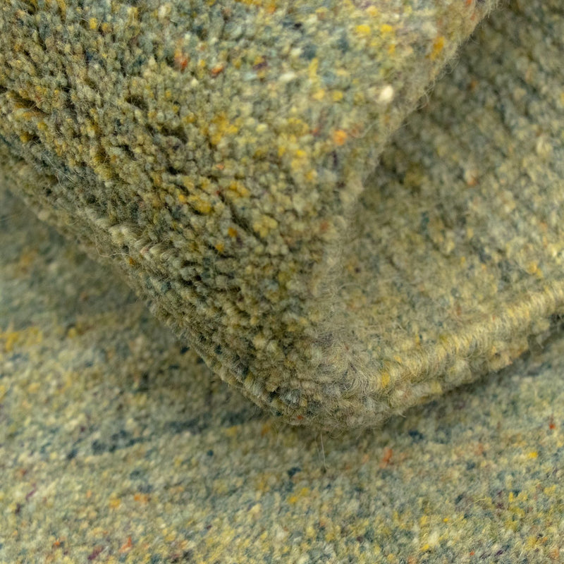 Dywan z Nepalu - 139 x 74 cm - zielona