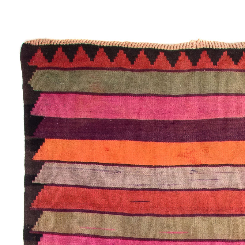 Dywan Kelim - Stary - 340 x 180 cm - wielokolorowy