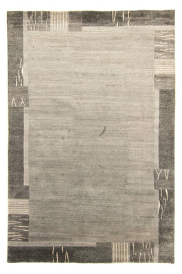 Dywan z Nepalu - 301 x 202 cm - antracyt