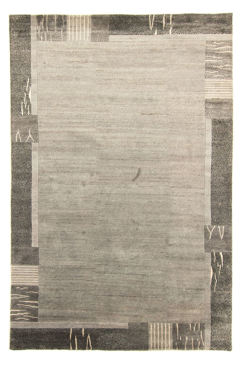 Dywan z Nepalu - 301 x 202 cm - antracyt