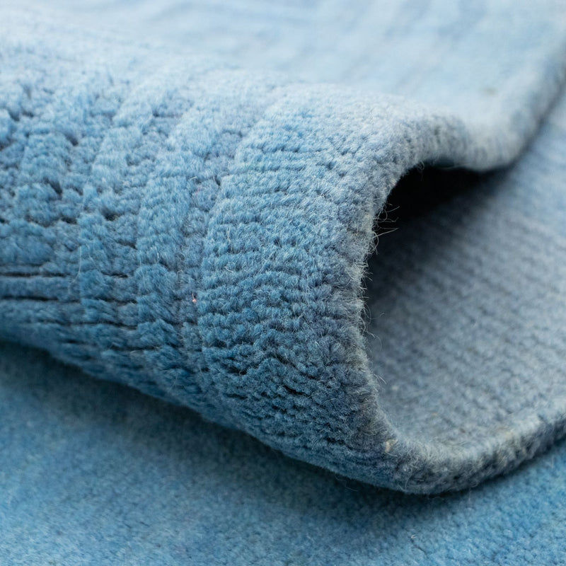 Dywan z Nepalu - 200 x 141 cm - niebieski