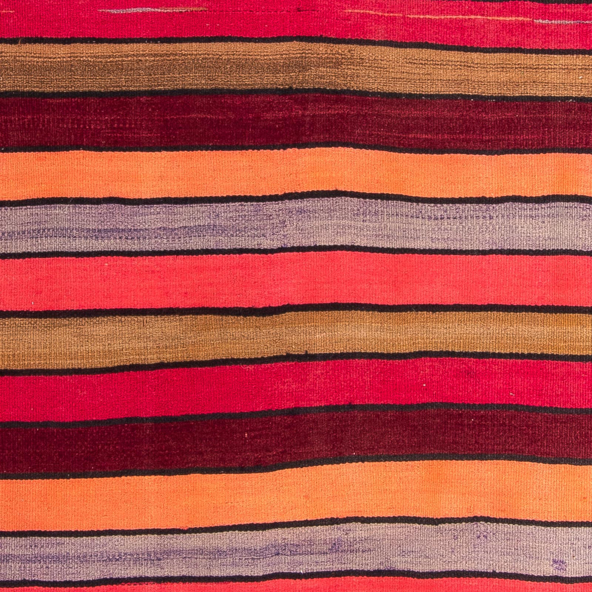 Dywan Kelim - Stary - 330 x 170 cm - wielokolorowy