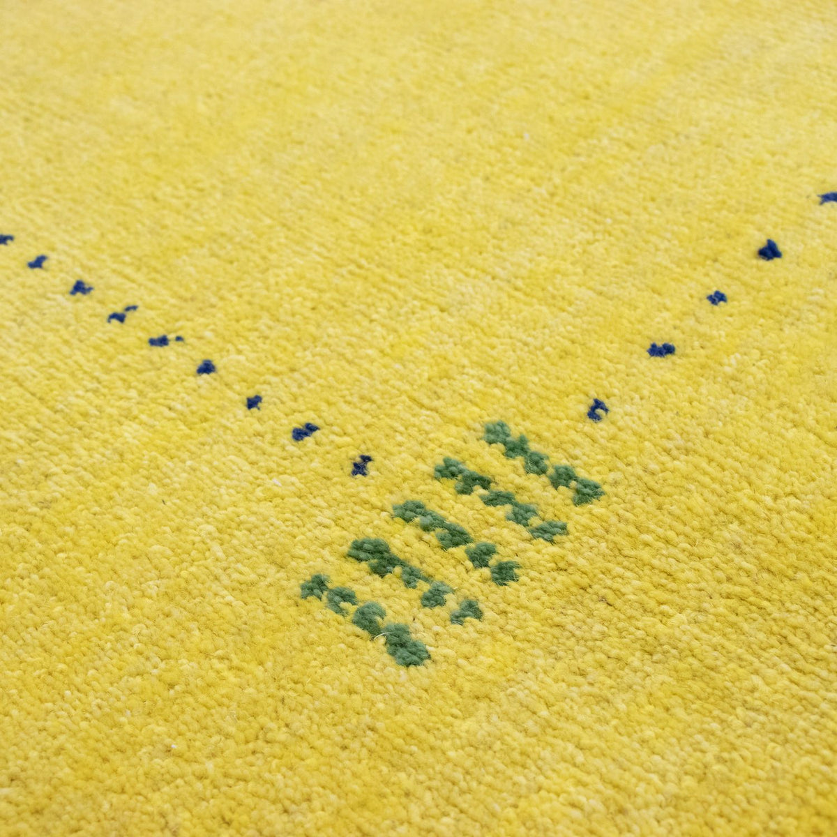 Dywan Gabbeh - Miękki - 228 x 163 cm - żółty