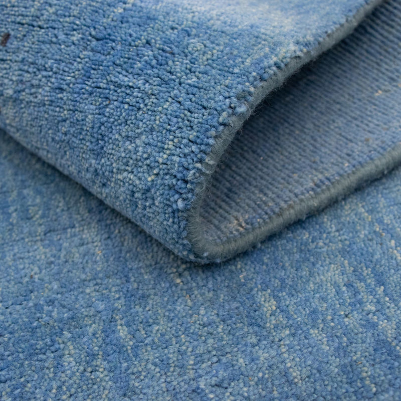 Dywan Gabbeh - Miękki - 163 x 122 cm - niebieski