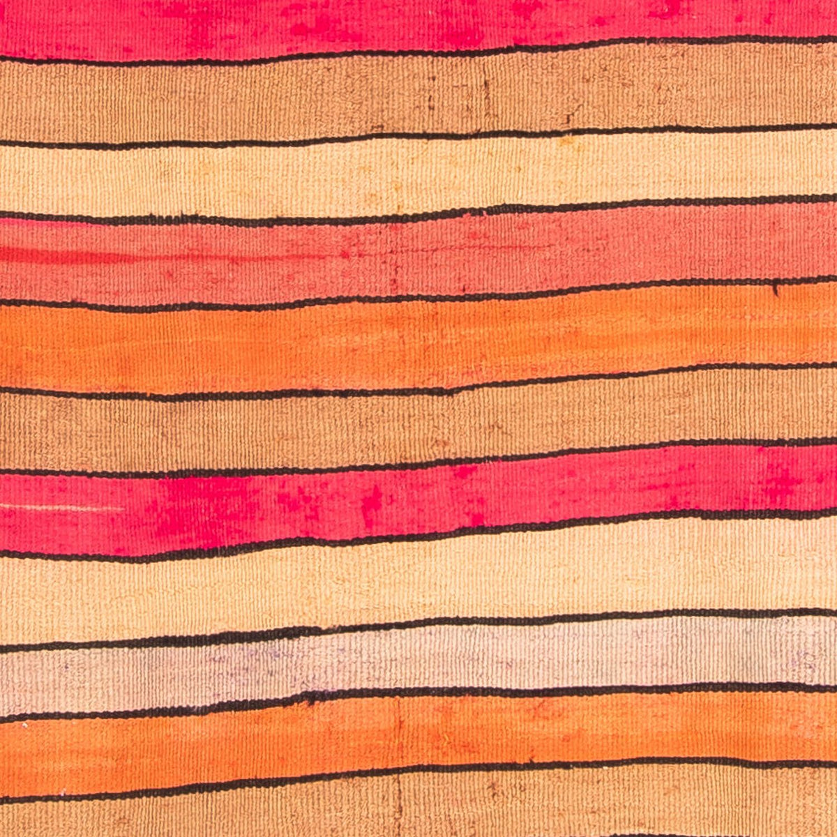 Dywan Kelim - Stary - 200 x 135 cm - wielokolorowy