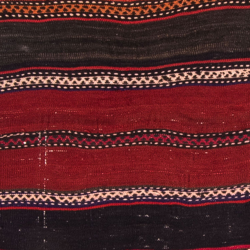 Dywan Kelim - Stary - 150 x 110 cm - wielokolorowy