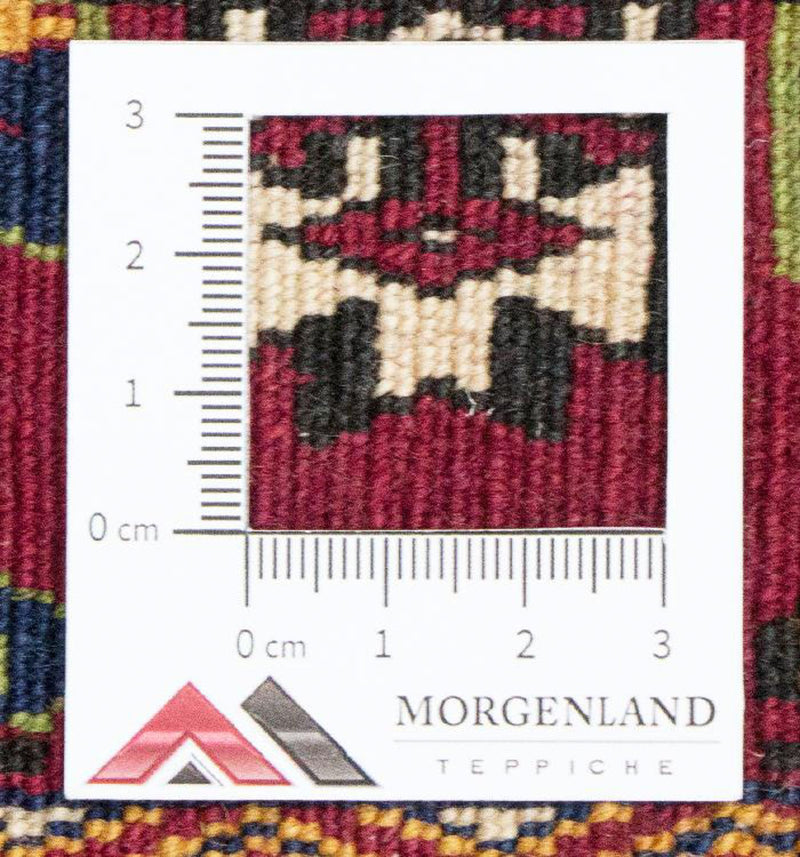 Afgański dywan - Bukhara - 106 x 94 cm - czerwony