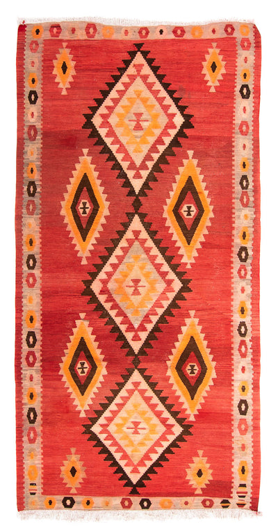 Stary kilim Dywan 142x283cm