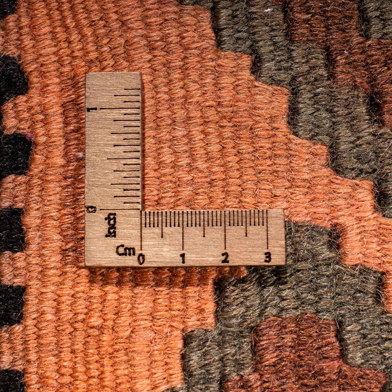 Biegacz Dywan Kelim - Stary - 340 x 150 cm - wielokolorowy