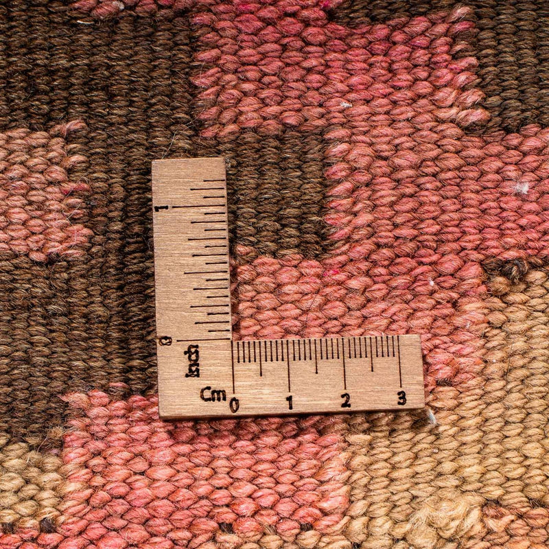 Biegacz Dywan Kelim - Stary - 350 x 120 cm - wielokolorowy