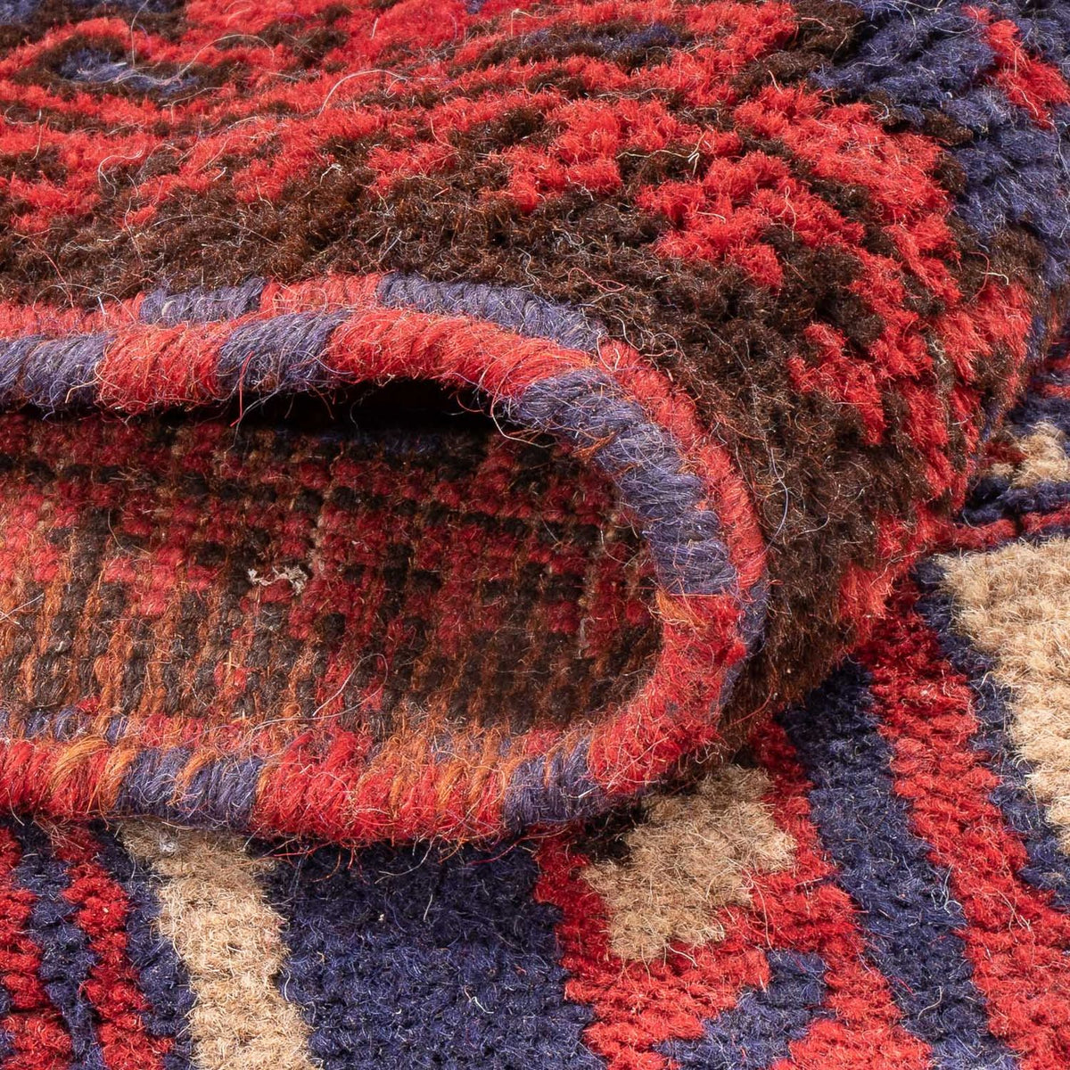 Dywan beludżycki - 145 x 87 cm - wielokolorowy