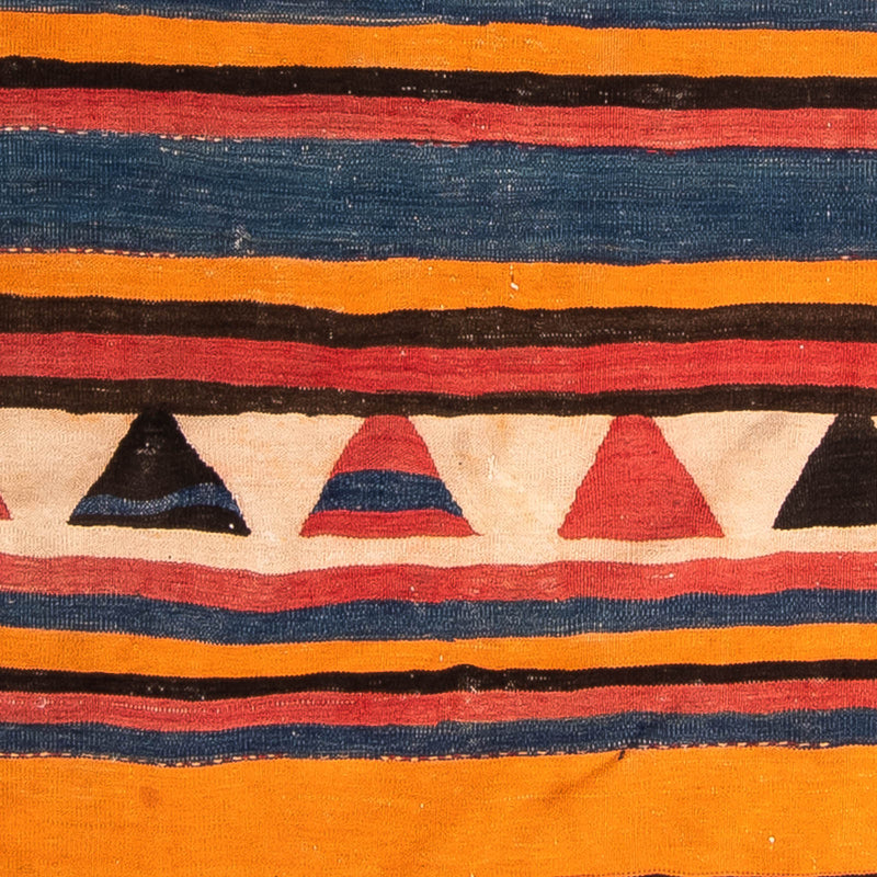 Biegacz Dywan Kelim - Stary - 260 x 163 cm - wielokolorowy