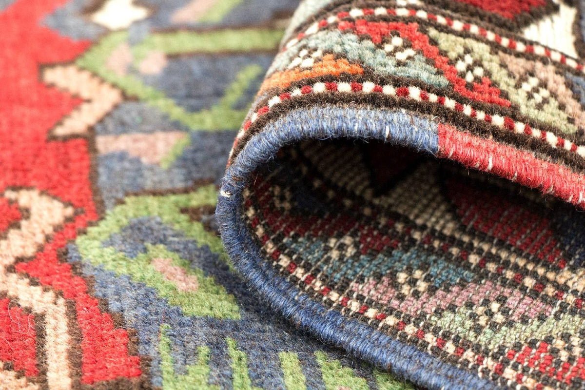 Biegacz Dywan Kelim - Orientalny - 370 x 82 cm - beżowy