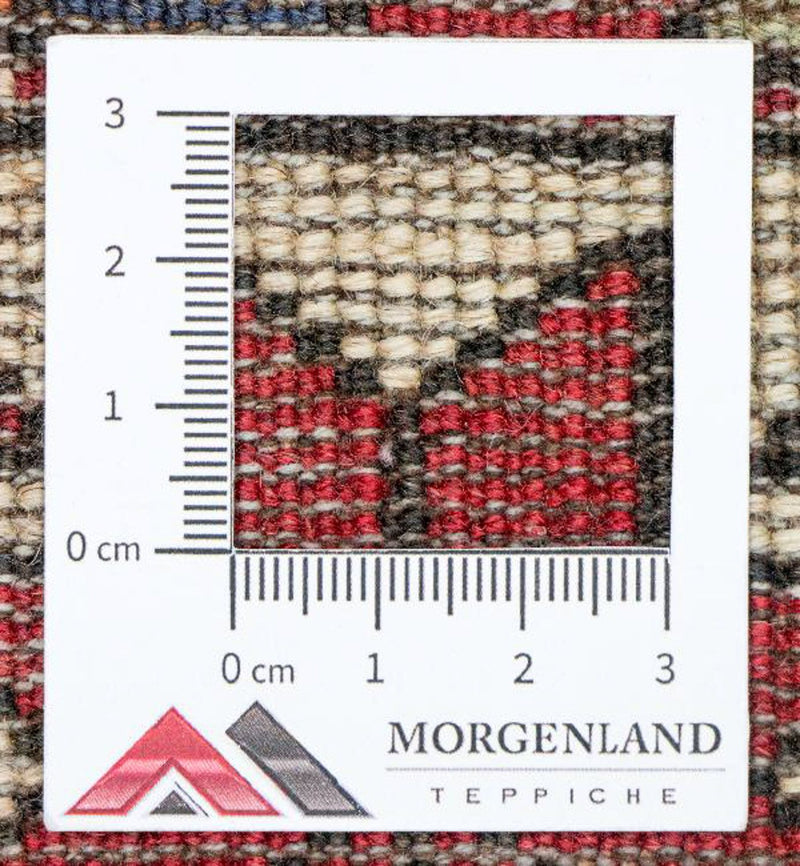 Biegacz Dywan Kelim - Orientalny - 370 x 82 cm - beżowy