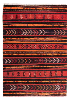 Dywan Kelim - Stary - 225 x 165 cm - wielokolorowy