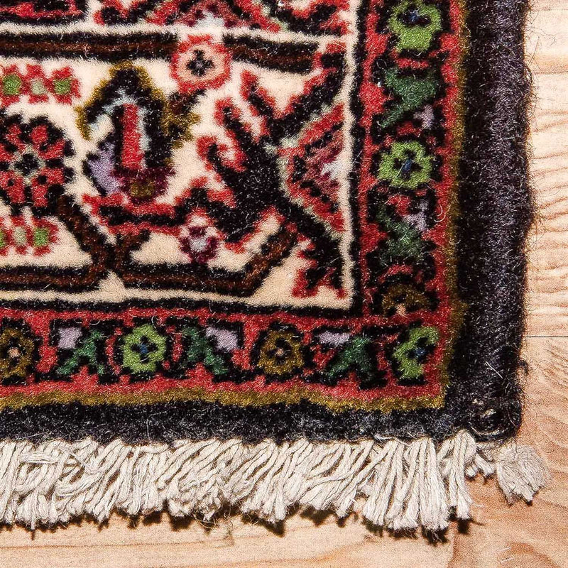 Dywan perski - Bijar - 88 x 67 cm - niebieski