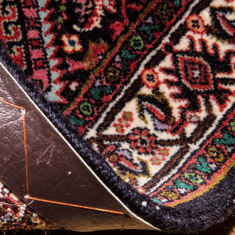 Dywan perski - Bijar - 88 x 67 cm - niebieski