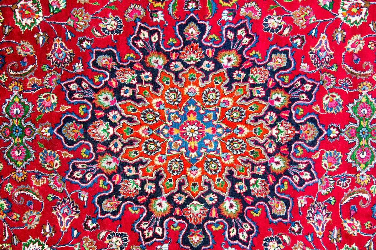 Dywan perski - Klasyczny - 355 x 300 cm - czerwony