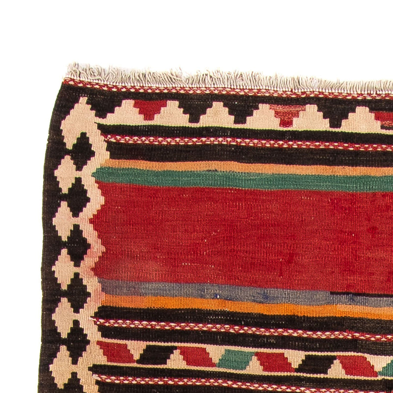 Biegacz Dywan Kelim - Stary - 270 x 145 cm - wielokolorowy