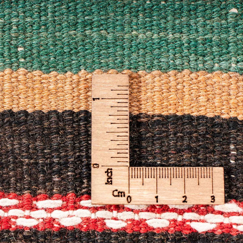 Biegacz Dywan Kelim - Stary - 270 x 145 cm - wielokolorowy