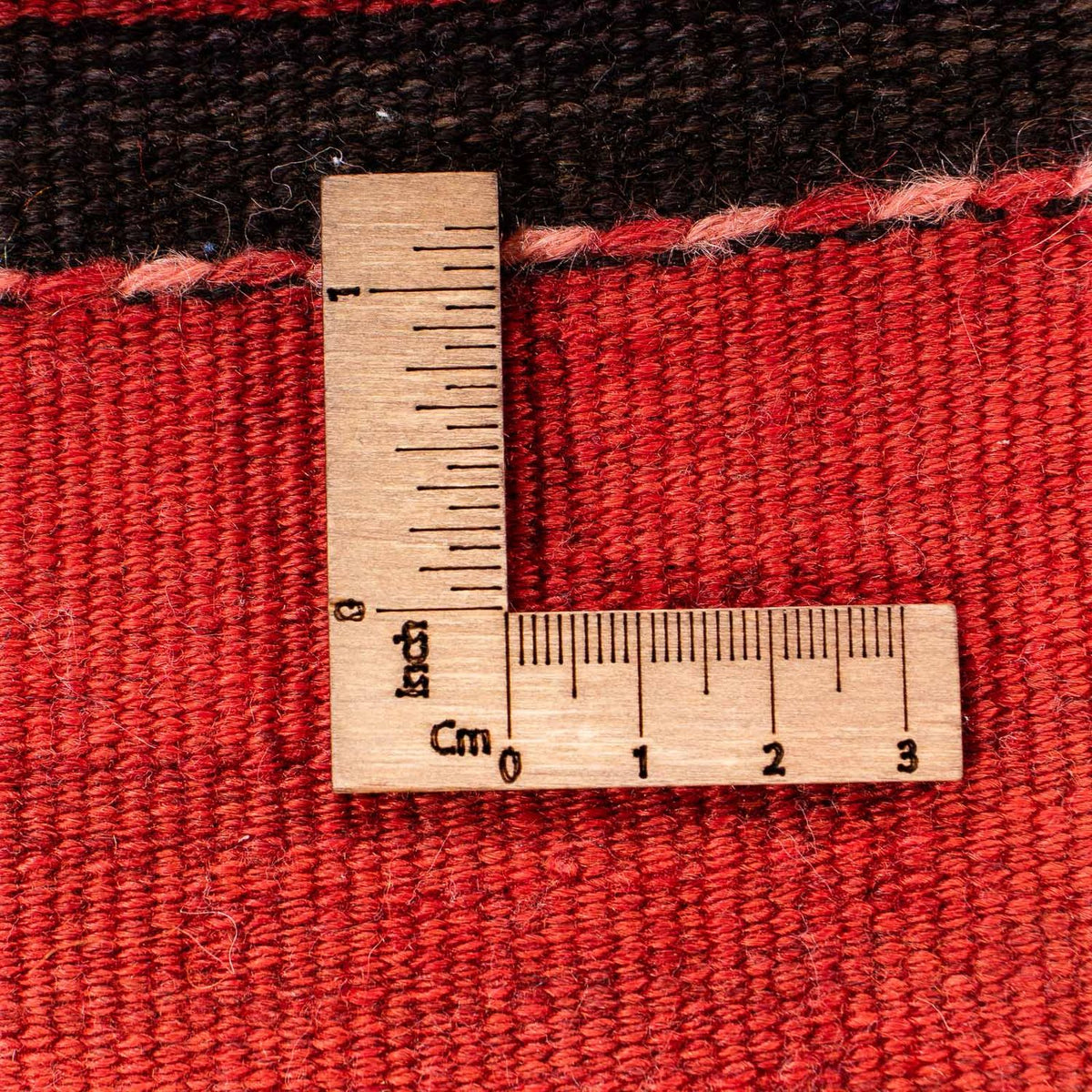 Dywan Kelim - Stary - 120 x 85 cm - wielokolorowy