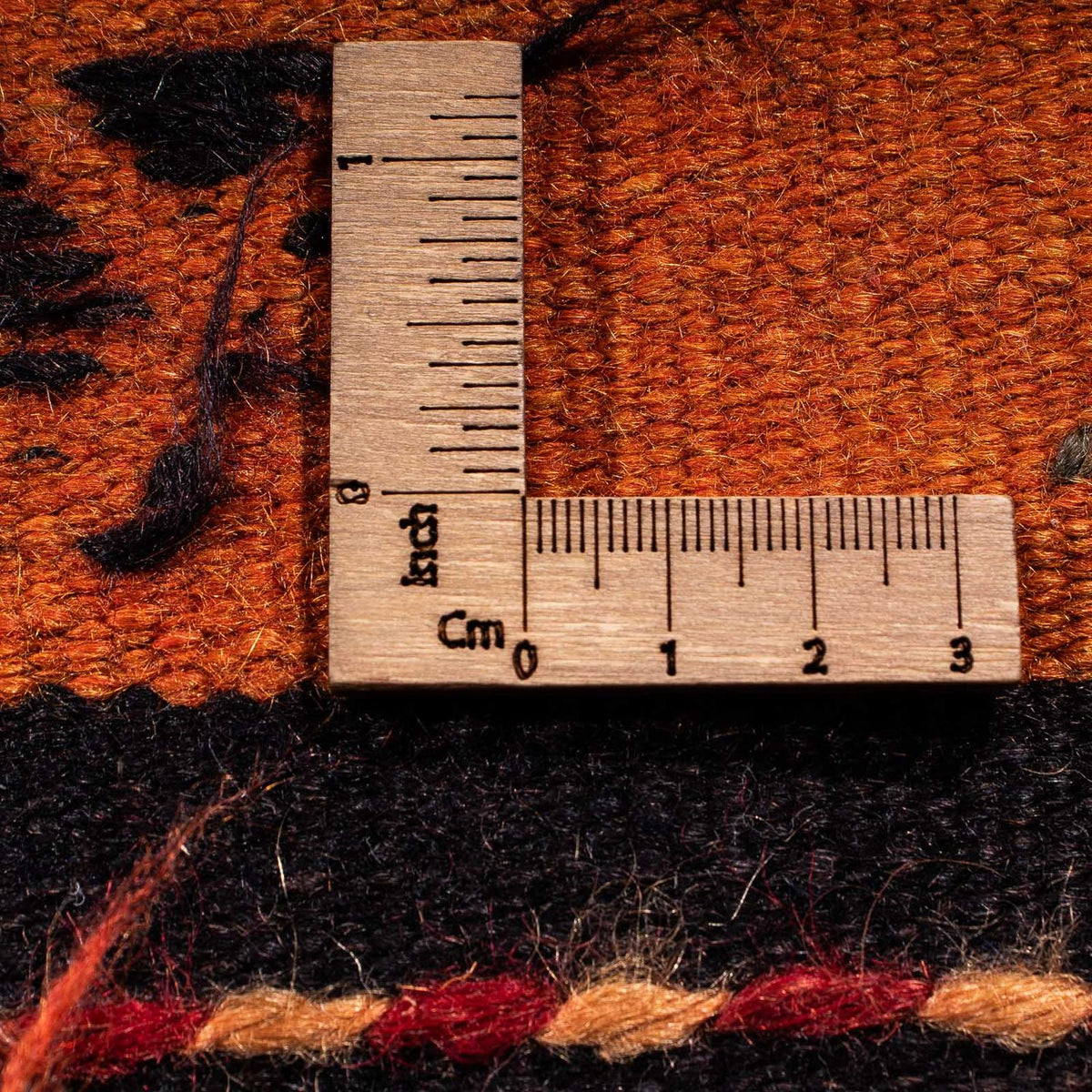 Dywan Kelim - Stary - 205 x 160 cm - wielokolorowy