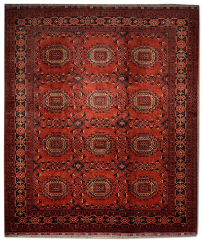 Khal Mohammadi Dywan 216x275cm - Dywan orientalny - czerwony