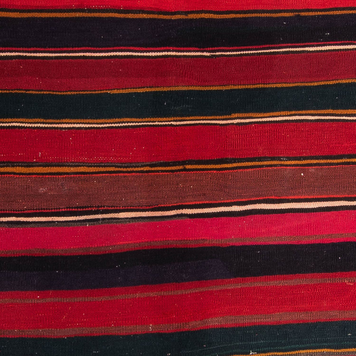 Dywan Kelim - Stary - 130 x 100 cm - wielokolorowy