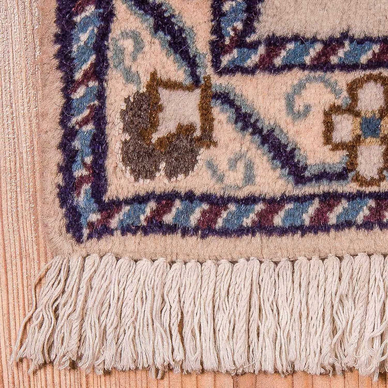 Biegacz Dywan perski - Nain - Królewski - 290 x 85 cm - beżowy