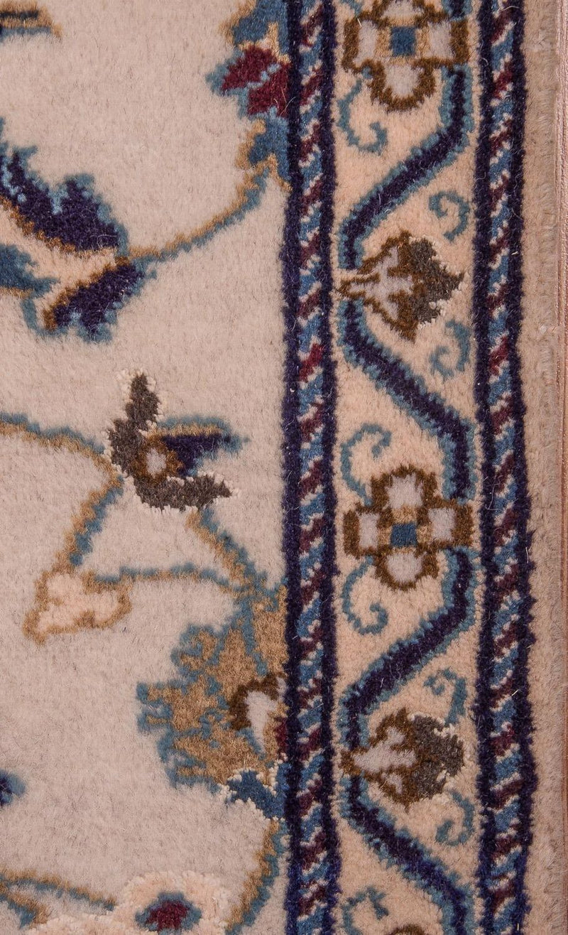 Biegacz Dywan perski - Nain - Królewski - 290 x 85 cm - beżowy