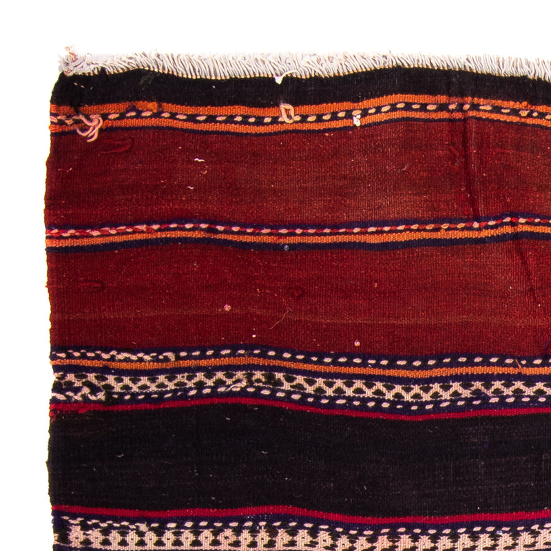 Dywan Kelim - Stary - 130 x 120 cm - wielokolorowy