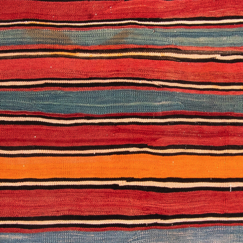 Dywan Kelim - Stary - 227 x 140 cm - wielokolorowy