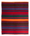 Stary kilim Dywan 180x210cm - Prostokątny / Wielokolorowy / 180 x 210 cm Prostokątny