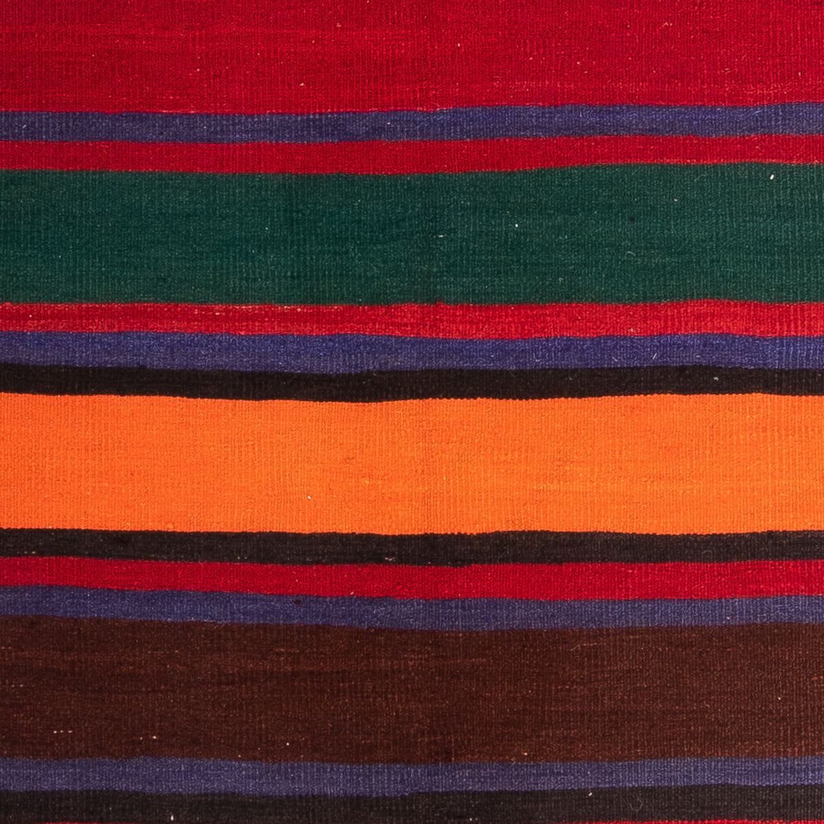 Dywan Kelim - Stary - 210 x 180 cm - wielokolorowy